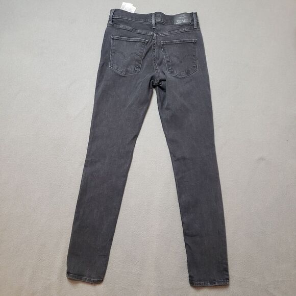 Levis shaping skinny 311 black jean denim size 26 - Picture 2 of 12